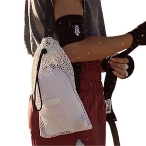NWT Free People Movement mini mesh sling bag